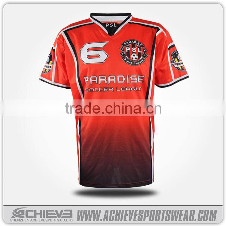 2015-2016 season top design soccer jersey