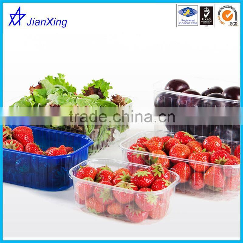 BPA FREE plastic disposable fresh strawberry fruit packaging box