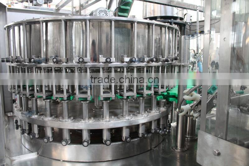 Automatic 3 in 1 2000-15000BPH glass bottled beer filling machinery