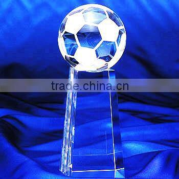 crystal trophy