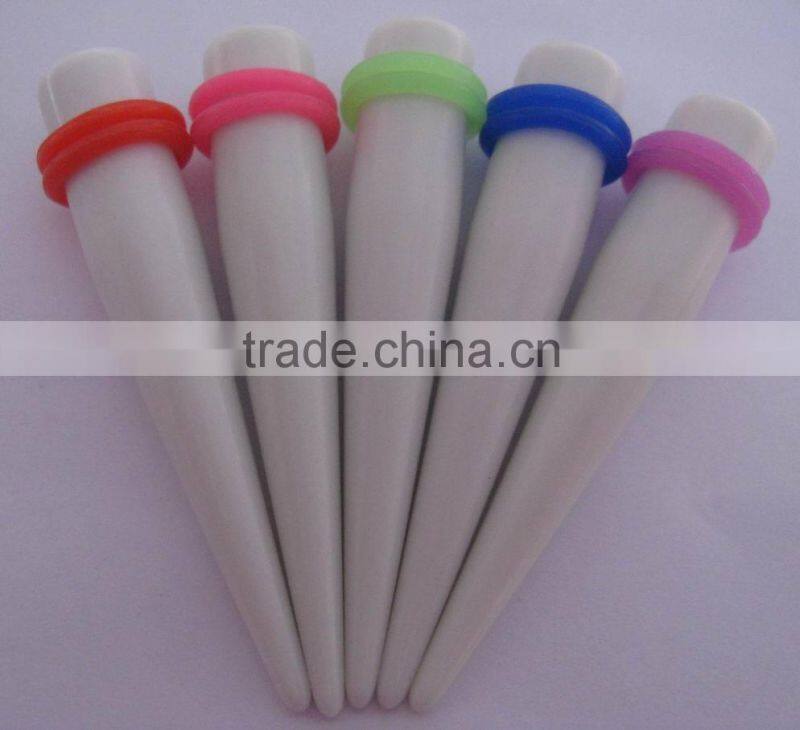 Body Jewelry Acrylic Tapers and Acrylic plugs