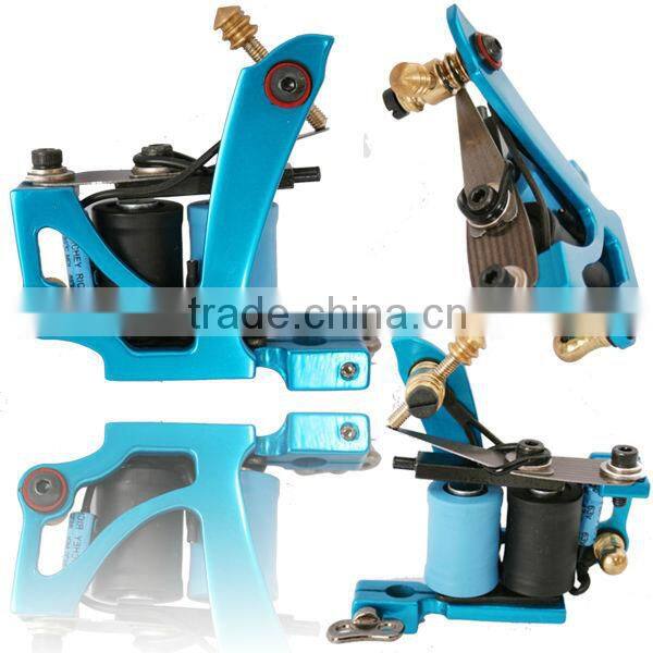 New Design Blue Aluminum Alloy Tattoo Machines