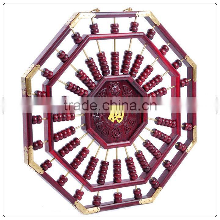 Padauk wooden Counting Frame, Chinese abacus