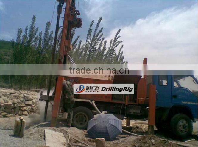 0~200m Best Seller of Hydraulic Water Well Drilling Rig, Drilling Machine for Stone