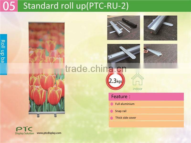 indoor advertising banner stand