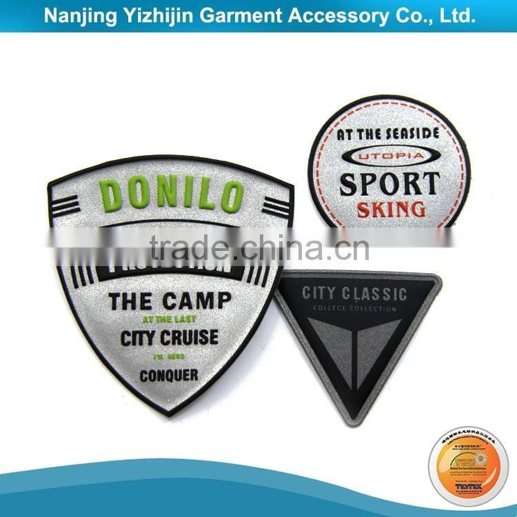 New popular reflective pvc OEKO-TEX 100 factory quality label