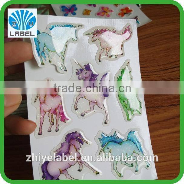 custom clear round adhesive dome decorative epoxy stickers