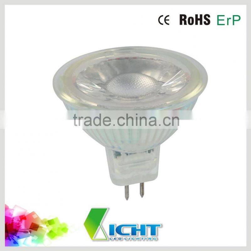 LC-G001B Glass Housing 230V MR16 5W COB LED Spotlight