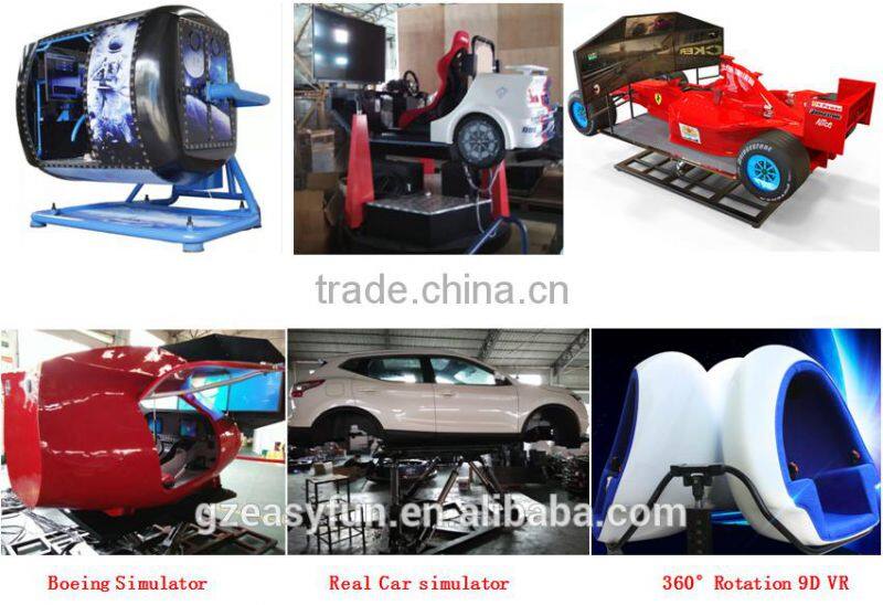 New arrival high quality amusement park 5D 7D 9D egg VR cinema single seat 9D Cinema Simulator equipment Made
