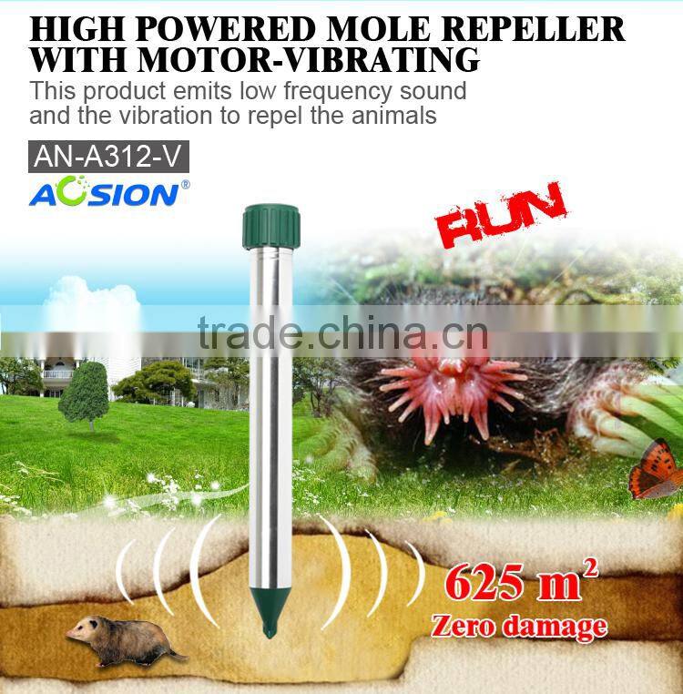 Supply for Eco-friendly garden battery powered Vibration sonic rodent repeller