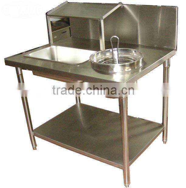 practical stainless Steel Wrapping Powder Table