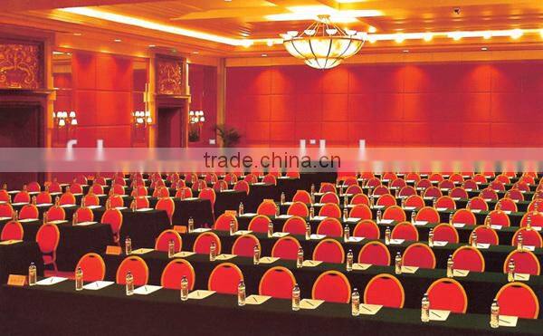 E-001 High grade restaurant canteen chairs with aluminium legs