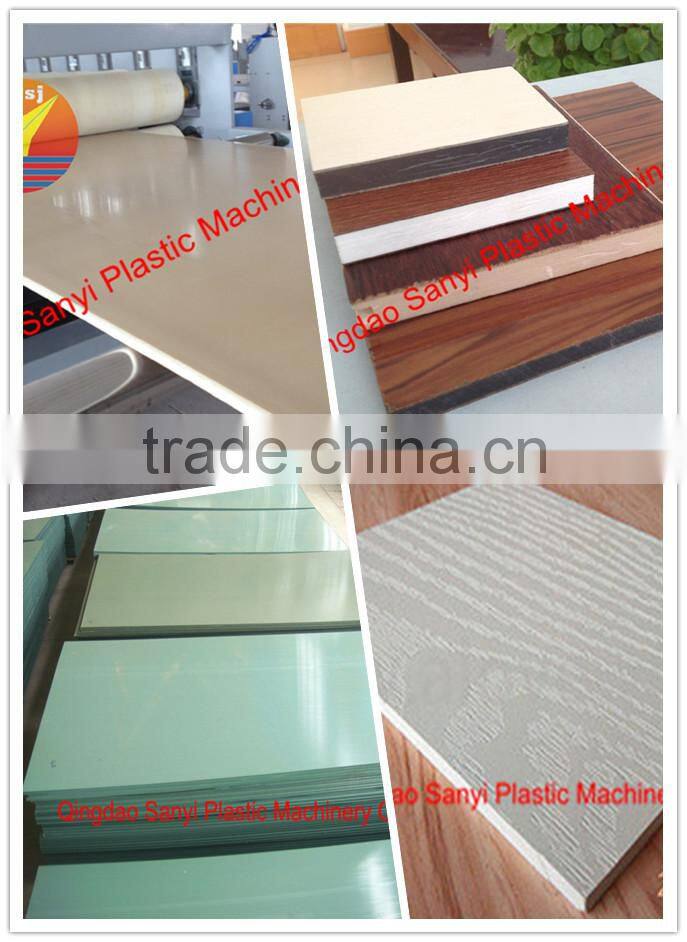 CE Certified PVC WPC foam board machine/SIEMENS Strategic Partner Manufacturer