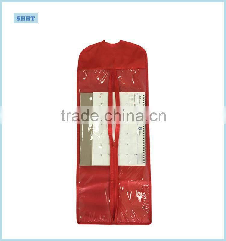 customized hot sale hair extension bag with hanger matched