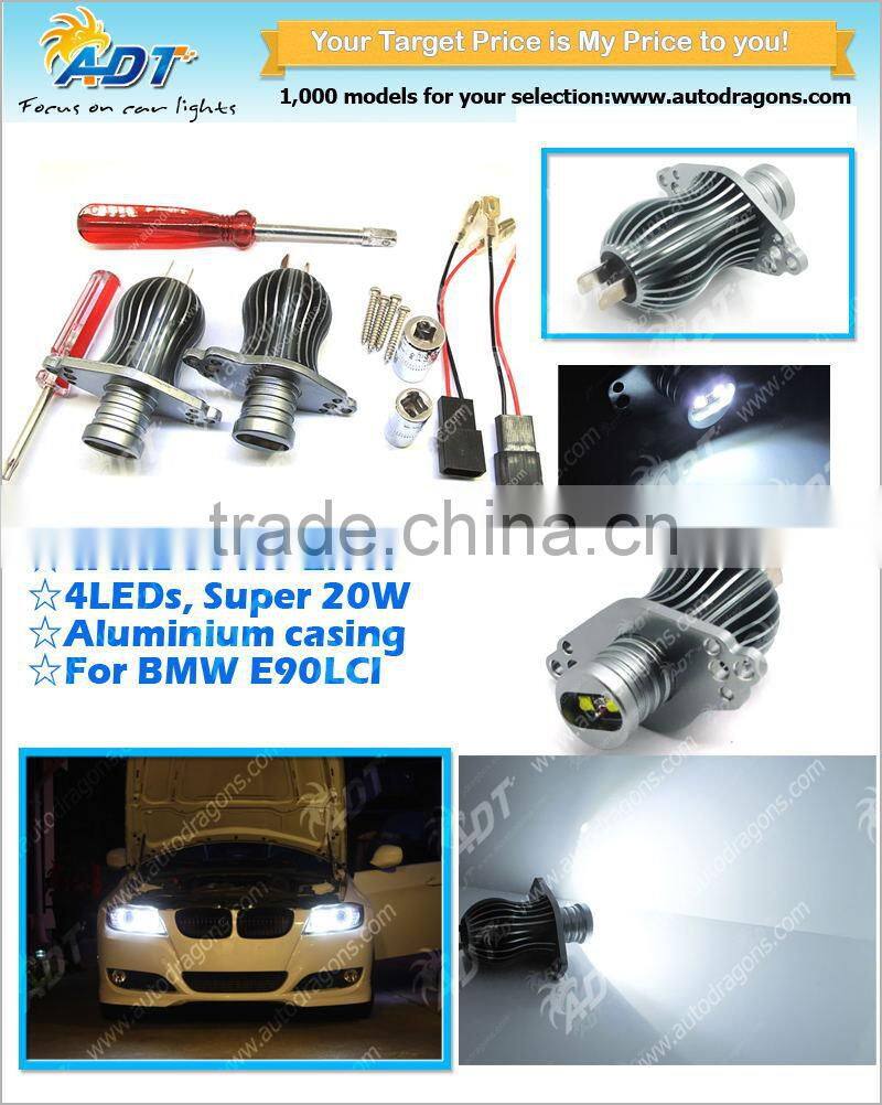 High power 20W USA CR E90LCI angel eye headlight