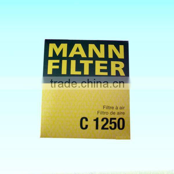 filter C1250 for air compressor screw auto parts