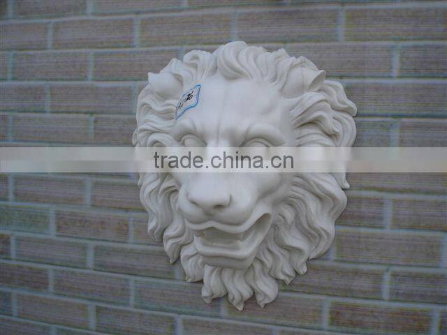Natural stone roman head sculpture, horse, lion head sculpture(customized accept)