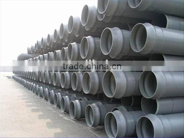 high quality PVC plastic pipe factory