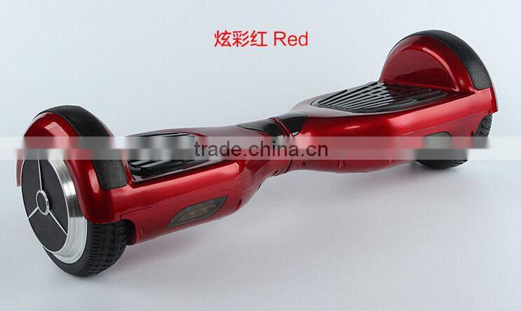 factory lowest price two wheel balance scooter with bluetooth and led light