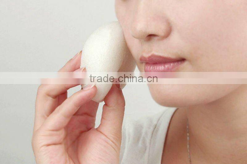 Amazing soft massage konjac sponge ,semi-round