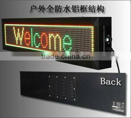 Programme Scrolling/Moving LED Message Display Boards time date