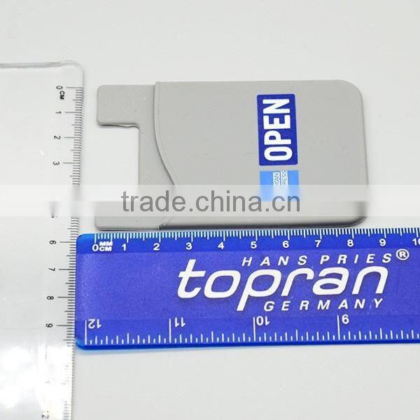 Silicone Rubber Credit Card Holder for Mobile Phone