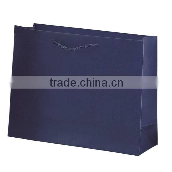 Queen Dark Blue 100% Recycled Kraft Paper Mini Packing Shopping Bags
