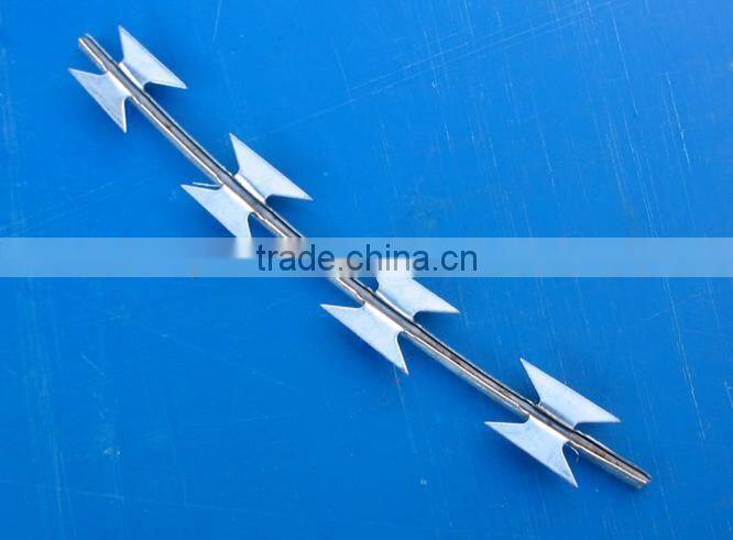 One-loop Spiral Razor Barbed Wire Mesh/Plane Welding Razor Barbed Wire Mesh/Panel Razor