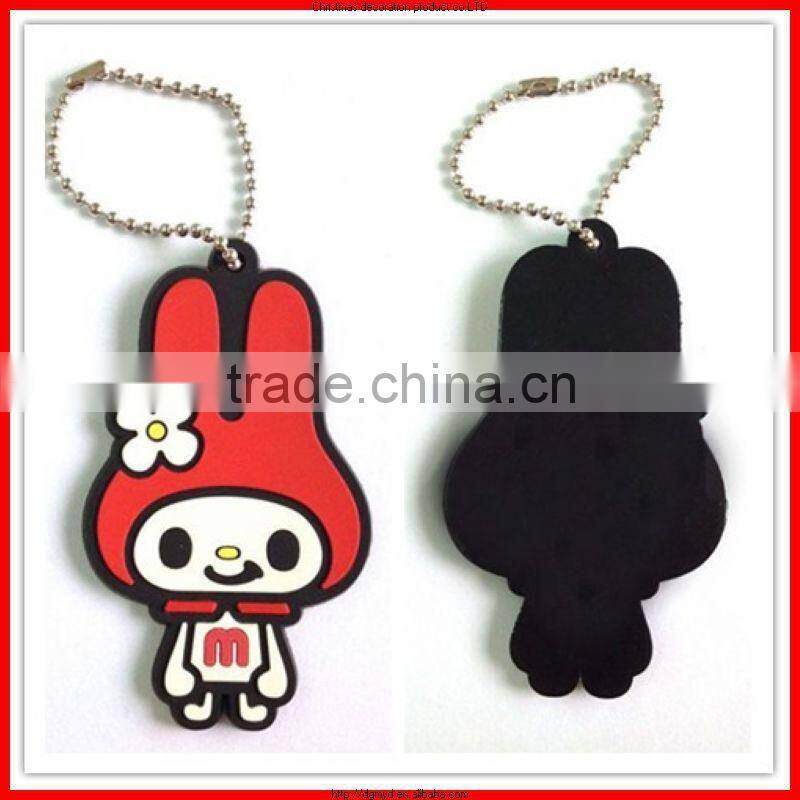 3D rubber innovation keychain,2015 new arrivel wholesale key finder for souvenir