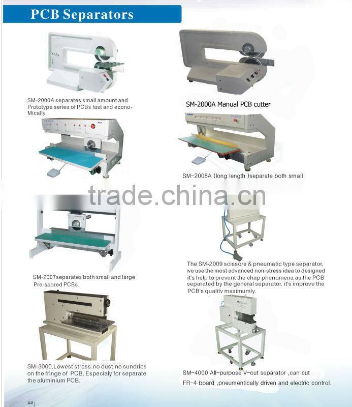 Aluminium PCB separator machine