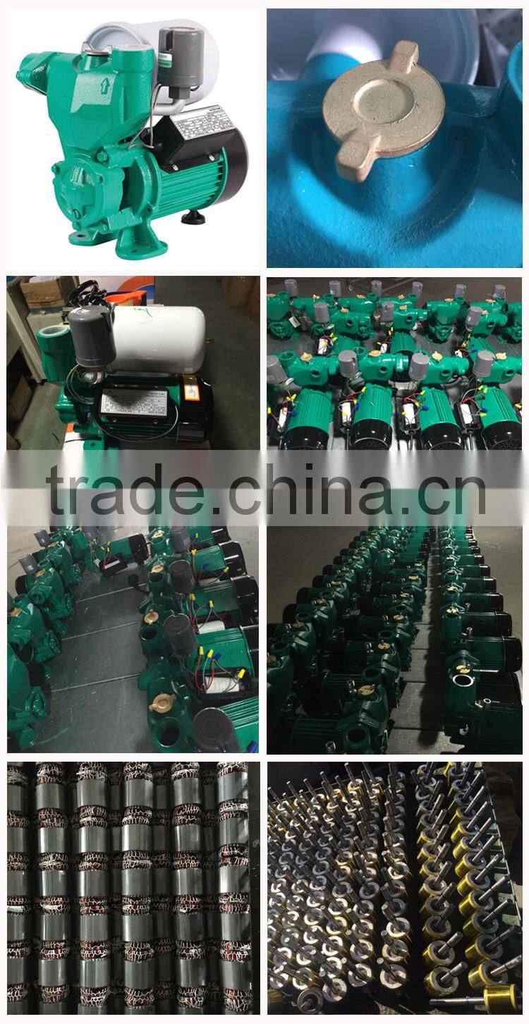 1AWZB750A (0.75KW, 1HP) Self-priming Peripheral Electric Water Pumps With Pressure Tank Domestic Use Water Pump