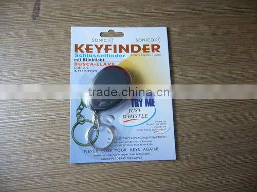 Whistle LED Mini Key finder Keychain