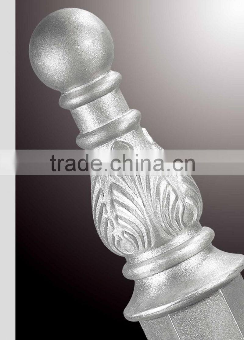 C070 Decorative Aluminum Street Light Pole Finials Casted