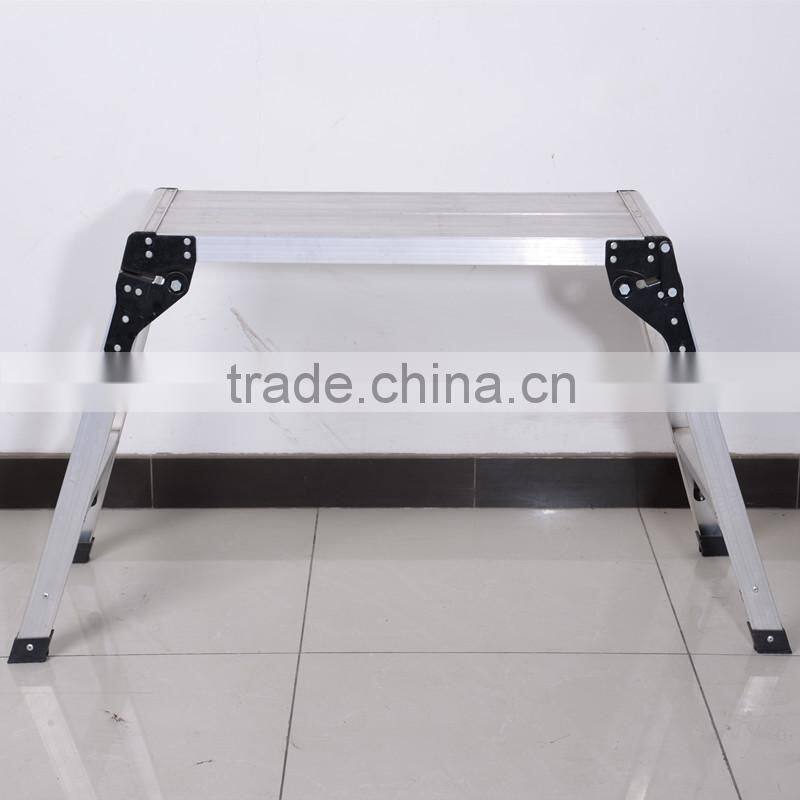 Aluminum foldable work platform with max load 150kg