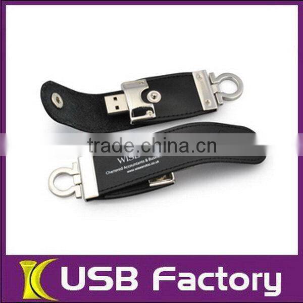 Designer Cheapest leather usb flash drive 16gb