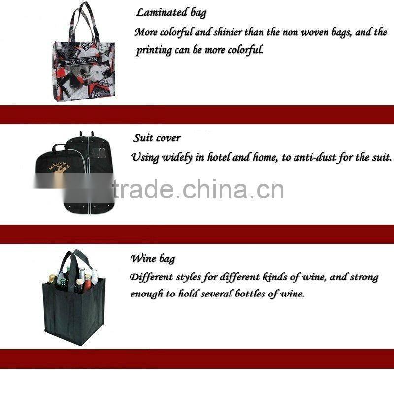 2012 latest design garment packaging bag