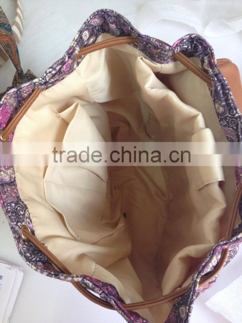 Canvas backpack for girls in 2016