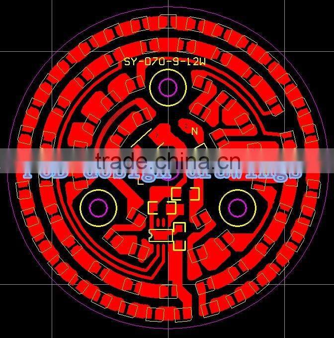 2835 real 9w 12w downlight led module ac 220v input directly