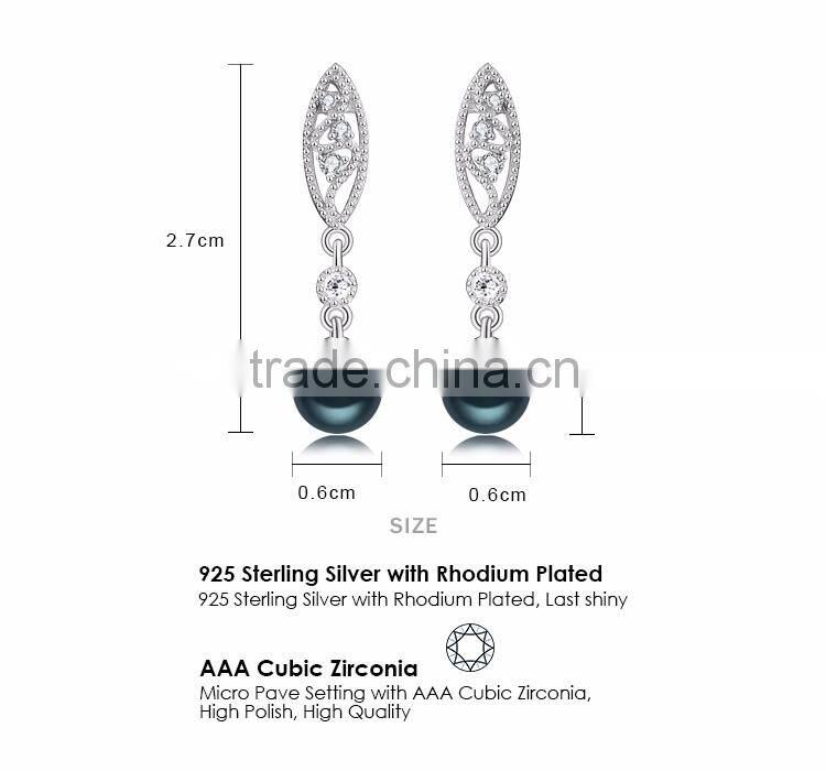 Fashion 925 sterling silver earrings