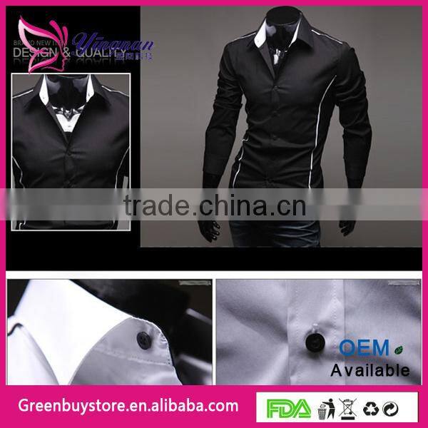 2014 High Quality Mens Shirts With Slim Fit Sharp