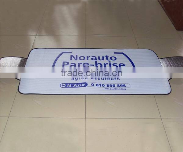 car sun shade car windshield sun shade roll up car sun shade car front sun shade with customized logo st3701