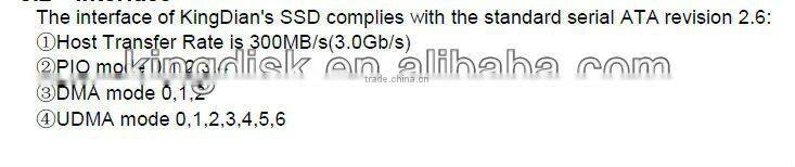 SATA 1.8 Solid State Drive