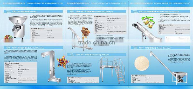 Flexible Feed Screw Conveyor for powder products