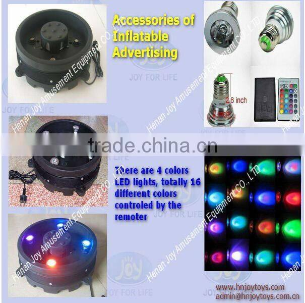 Beautiful inflatable lighting decoration, inflatable lighting tower