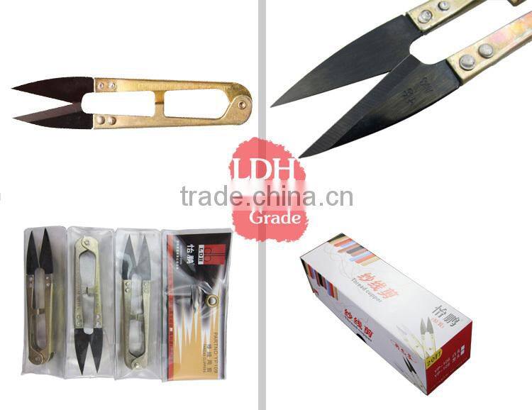 High Quality YP109 Outlets Galvanized Handle Yarn Scissor For Cross Embroidery