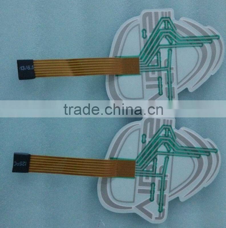 Customized design 13*11cm wireless el panel for t shirt with 2pcs AAA battery inverter