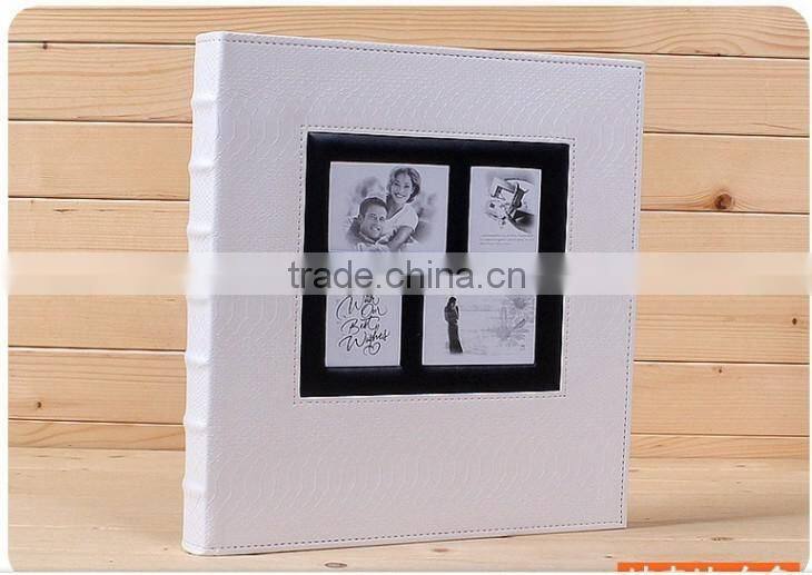 Fashionable photo album inside adhesive PVC sheet