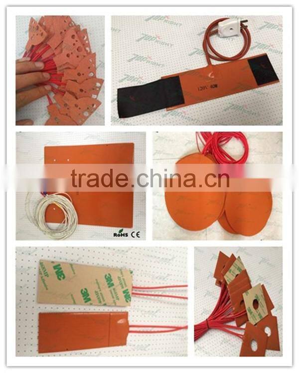 12v Silicon Rubber Flexible Insulation Drum Heater Heating Blanket