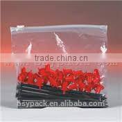 made in china alibaba transparent PVC slide zipper bag