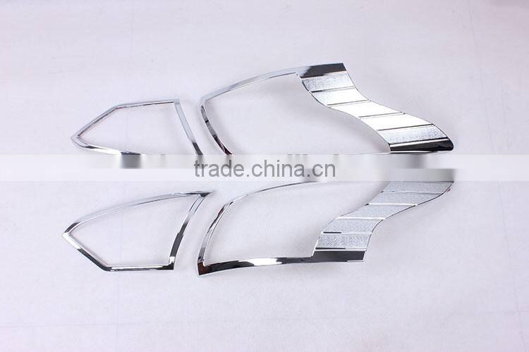 Tail Lamp Cover Trim ABS Chrome 4 Pcs For F-oc us 3X 2012 SEDAN Accessories